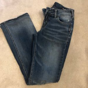 Silver Suki jeans